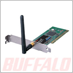 BuffaloڤS_WLI2-PCI-G54S_]/We޲z