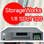 HPStorageWorks 1/8  SDLT 320 