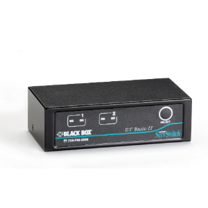 BLACK BOX_BLACK BOX DT Basic II Desktop KVM Switch KV7022A_KVM/UPS/
