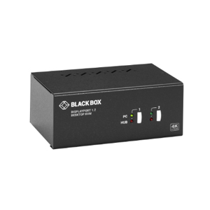BLACK BOX_BLACK BOX 4K60 60Hz DisplayPort Dual-Head KVM Switch KV6222A-R2_KVM/UPS/