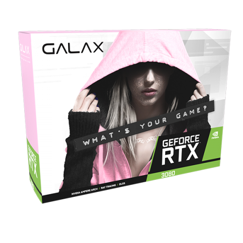 GalaxyGALAX GeForce RTX?3090 EX Gamer Pink (1-Click OC Feature) 